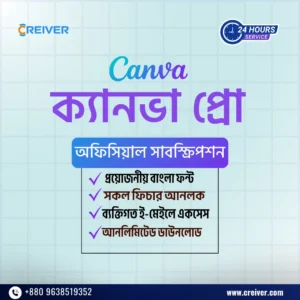 Canva Pro Official Subscription